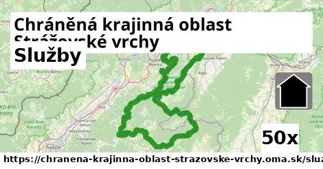 služby v Chráněná krajinná oblast Strážovské vrchy