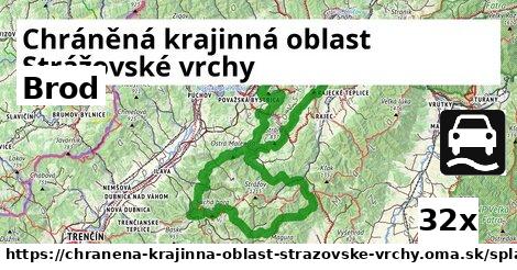 Brod, Chráněná krajinná oblast Strážovské vrchy