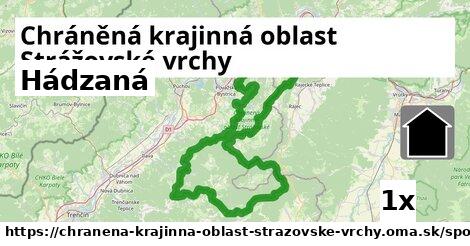 Hádzaná, Chráněná krajinná oblast Strážovské vrchy