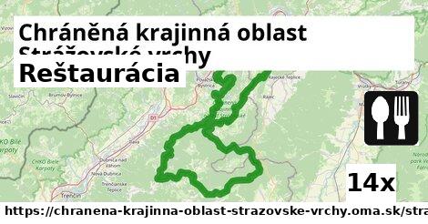 Reštaurácia, Chráněná krajinná oblast Strážovské vrchy