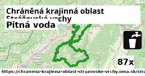 Pitná voda, Chráněná krajinná oblast Strážovské vrchy