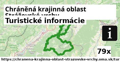 Turistické informácie, Chráněná krajinná oblast Strážovské vrchy