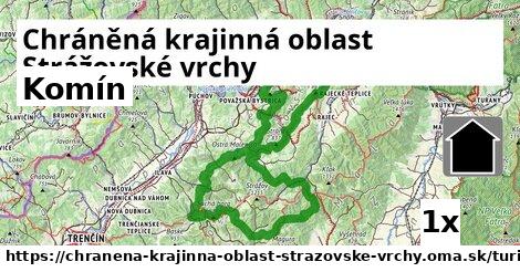 Komín, Chráněná krajinná oblast Strážovské vrchy