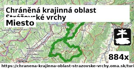 miesto v Chráněná krajinná oblast Strážovské vrchy