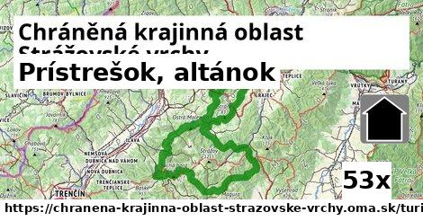 Prístrešok, altánok, Chráněná krajinná oblast Strážovské vrchy