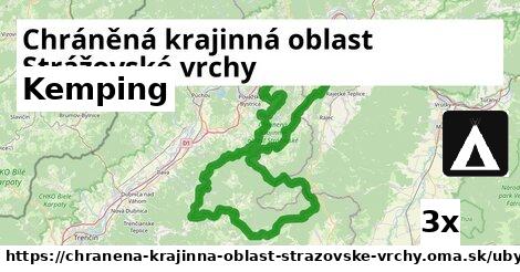 Kemping, Chráněná krajinná oblast Strážovské vrchy