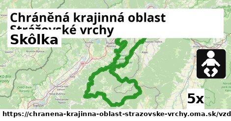 Skôlka, Chráněná krajinná oblast Strážovské vrchy