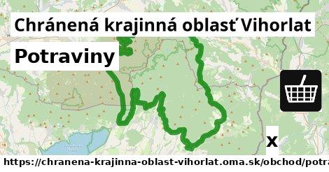 Potraviny, Chránená krajinná oblasť Vihorlat