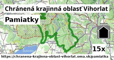 pamiatky v Chránená krajinná oblasť Vihorlat