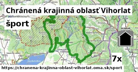 šport v Chránená krajinná oblasť Vihorlat