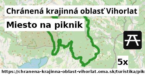 miesto na piknik v Chránená krajinná oblasť Vihorlat