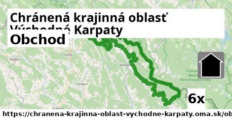 obchod v Chránená krajinná oblasť Východné Karpaty