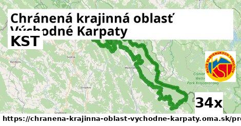 KST, Chránená krajinná oblasť Východné Karpaty