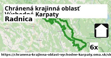 Radnica, Chránená krajinná oblasť Východné Karpaty