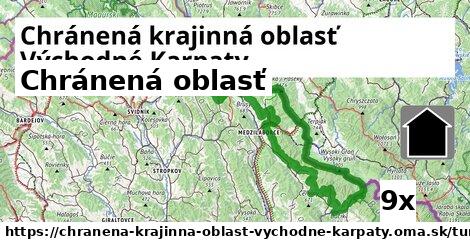 Chránená oblasť, Chránená krajinná oblasť Východné Karpaty