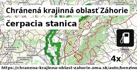 čerpacia stanica, Chránená krajinná oblasť Záhorie