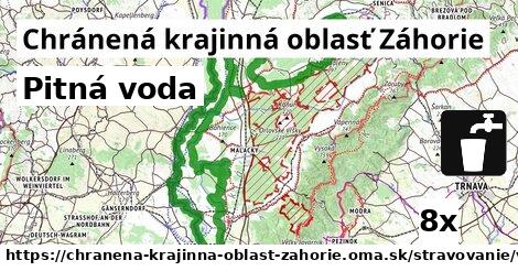 Pitná voda, Chránená krajinná oblasť Záhorie