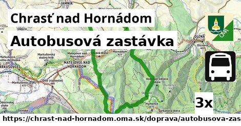 Autobusová zastávka, Chrasť nad Hornádom