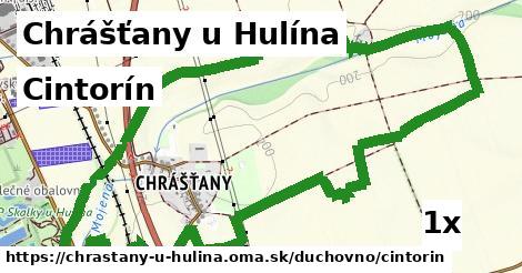 cintorín v Chrášťany u Hulína