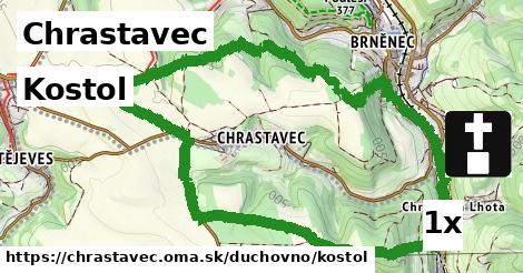 Kostol, Chrastavec