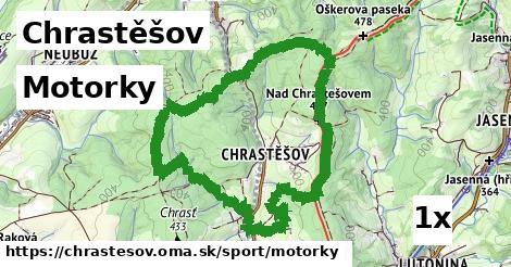 motorky v Chrastěšov