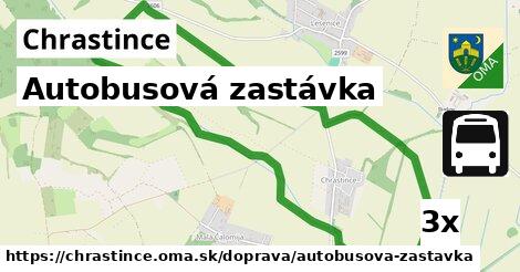 Autobusová zastávka, Chrastince