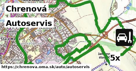 autoservis v Chrenová