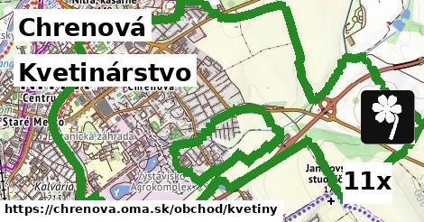 Kvetinárstvo, Chrenová