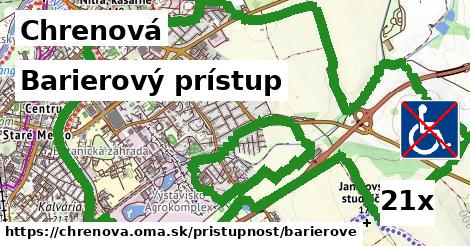 Barierový prístup, Chrenová