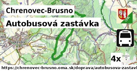 Autobusová zastávka, Chrenovec-Brusno