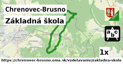 Základná škola, Chrenovec-Brusno