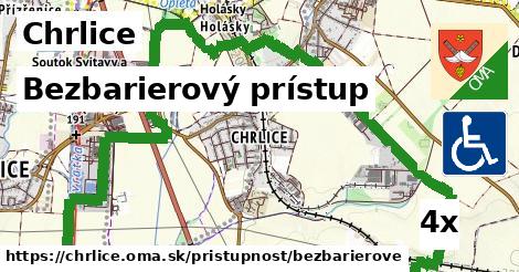 Bezbarierový prístup, Chrlice