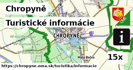 Turistické informácie, Chropyně