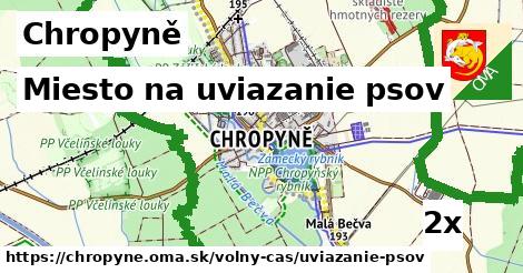 Miesto na uviazanie psov, Chropyně