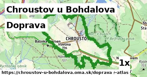 doprava v Chroustov u Bohdalova