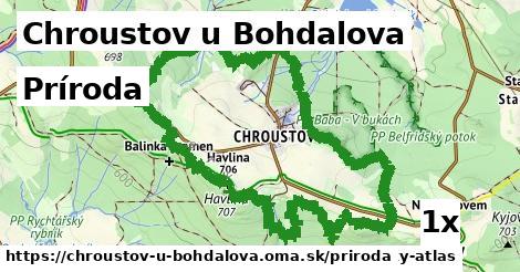 príroda v Chroustov u Bohdalova