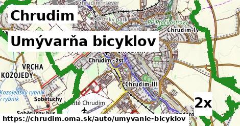 Umývarňa bicyklov, Chrudim