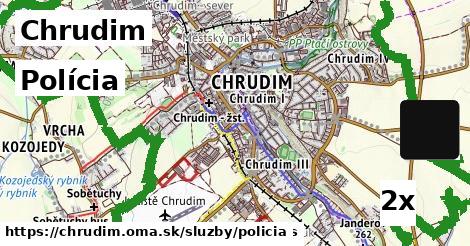 Polícia, Chrudim