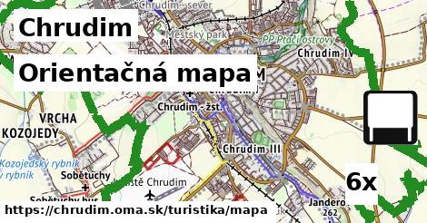 Orientačná mapa, Chrudim