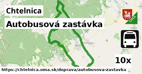 Autobusová zastávka, Chtelnica