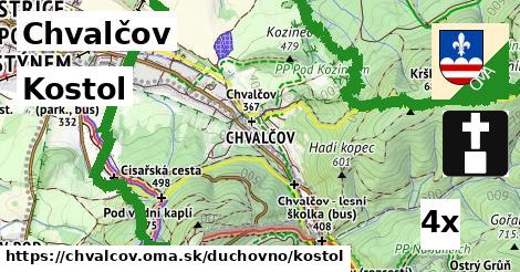 Kostol, Chvalčov