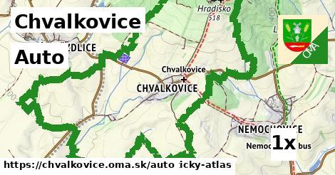 auto v Chvalkovice