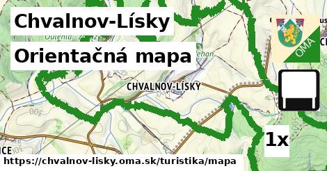 Orientačná mapa, Chvalnov-Lísky