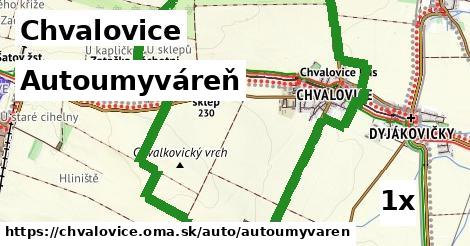 Autoumyváreň, Chvalovice