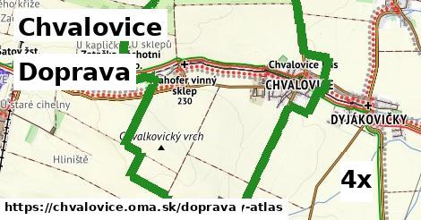 doprava v Chvalovice