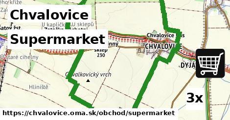 Supermarket, Chvalovice