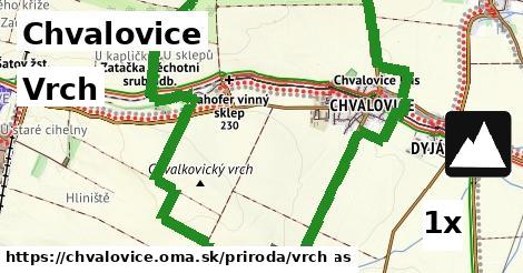 Vrch, Chvalovice