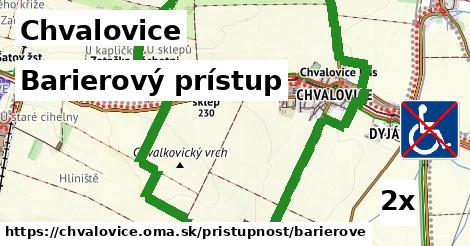 Barierový prístup, Chvalovice