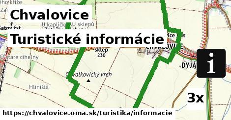 Turistické informácie, Chvalovice