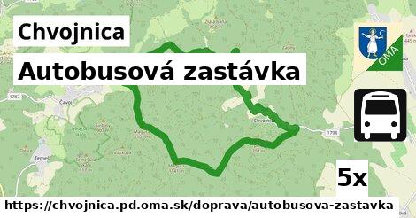 Autobusová zastávka, Chvojnica, okres PD